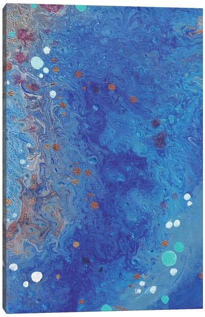 Royal Blue Canvas Art Print - Alexandra Dobreikin