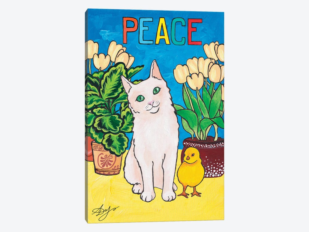 Peace by Alexandra Dobreikin 1-piece Canvas Art