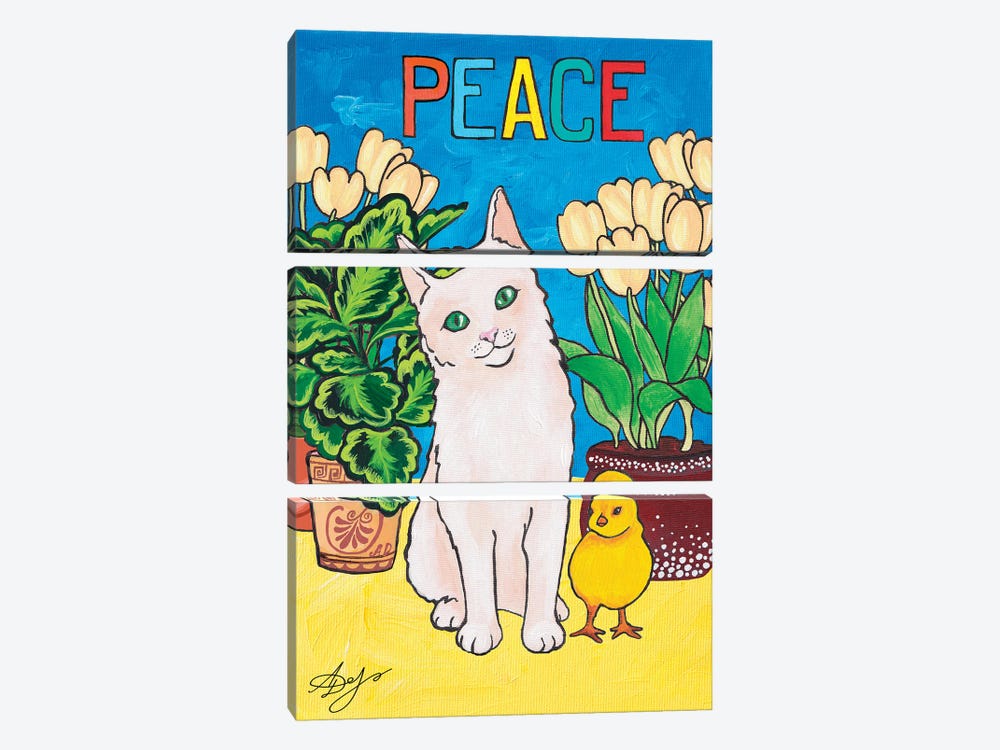 Peace by Alexandra Dobreikin 3-piece Canvas Art