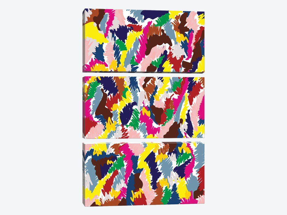 Diversity by Alexandra Dobreikin 3-piece Canvas Print