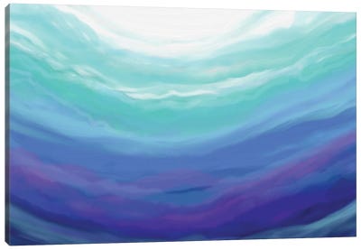 Under The Water Canvas Art Print