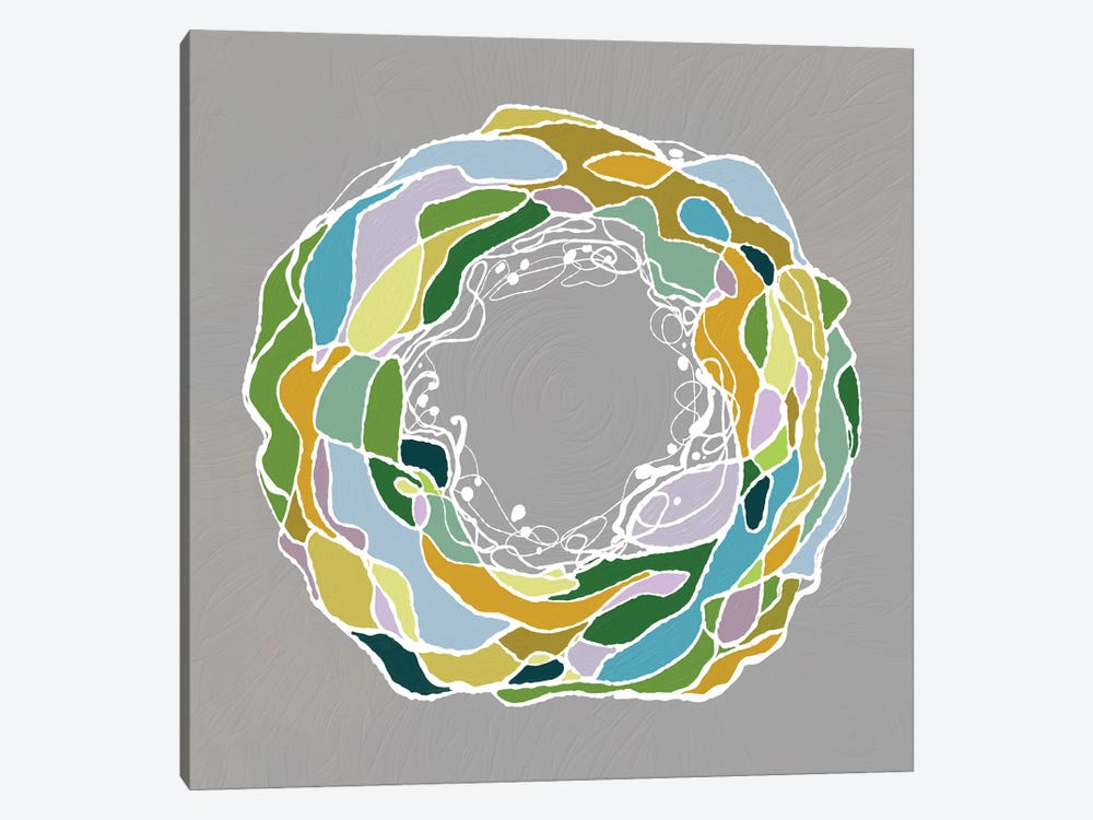 Wheel Of Nature by Alexandra Dobreikin 1-piece Canvas Art Print