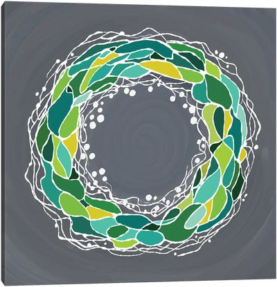 Wheel Of Nature II Canvas Art Print - Alexandra Dobreikin