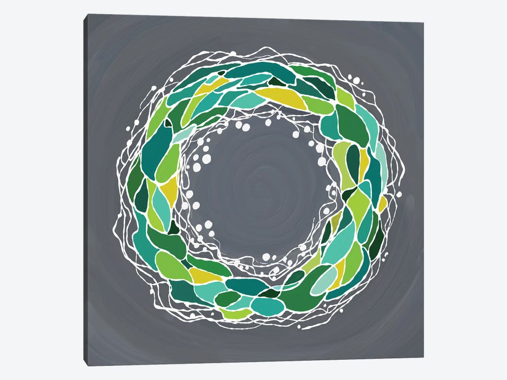 Wheel Of Nature II by Alexandra Dobreikin 1-piece Canvas Artwork