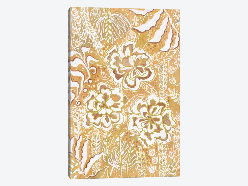 Golden Meadow by Alexandra Dobreikin 1-piece Canvas Print