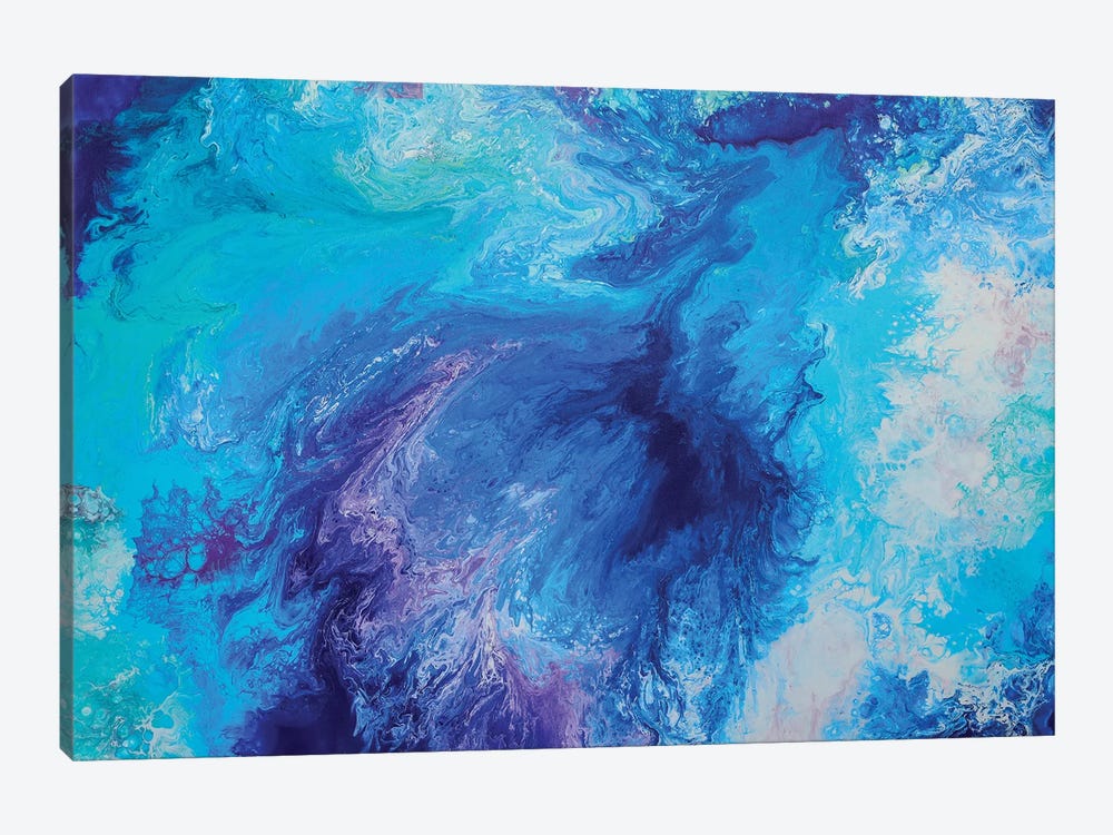 Heart Of The Ocean by Alexandra Dobreikin 1-piece Canvas Art Print