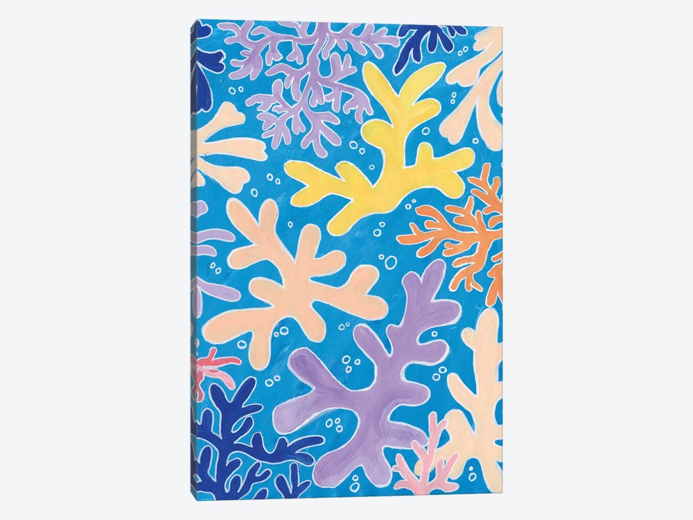 Corals IV by Alexandra Dobreikin 1-piece Canvas Wall Art