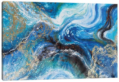 Golden Tide Canvas Art Print - Alexandra Dobreikin