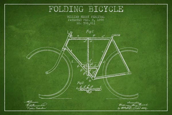 Bike Green VI Patent Blueprint