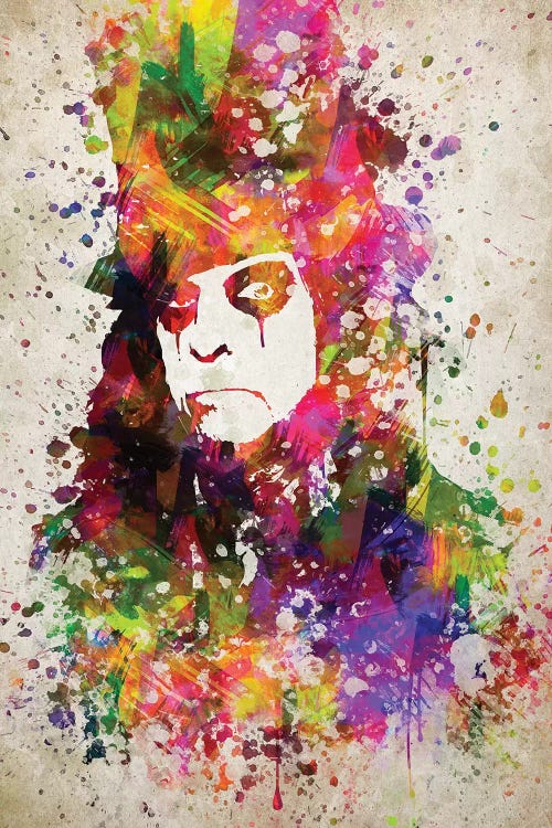 Alice Cooper by Aged Pixel wall art