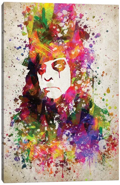 Alice Cooper Canvas Art Print - Heavy Metal