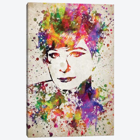 Barbara Streisand Canvas Print #ADP2798} by Aged Pixel Canvas Art