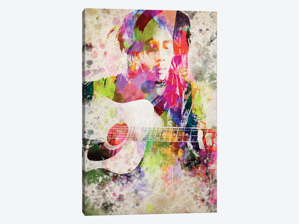 Bob Marley by Aged Pixel 1-piece Canvas Print