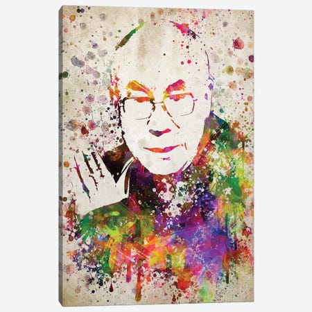 Dalai Lama Canvas Print #ADP2827} by Aged Pixel Canvas Art Print