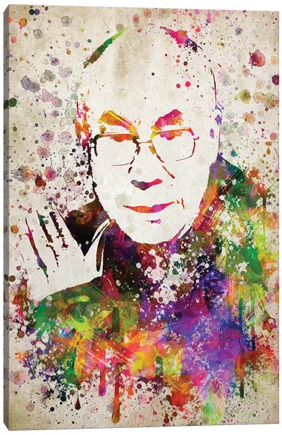 Dalai Lama Canvas Art Print - Dalai Lama