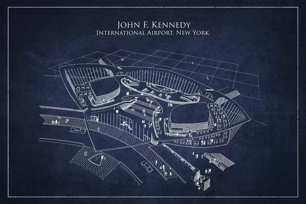 Airports: John F. Kennedy International Airport, New York by Aged Pixel