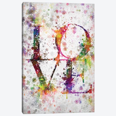 Love Canvas Print #ADP3034} by Aged Pixel Canvas Art Print
