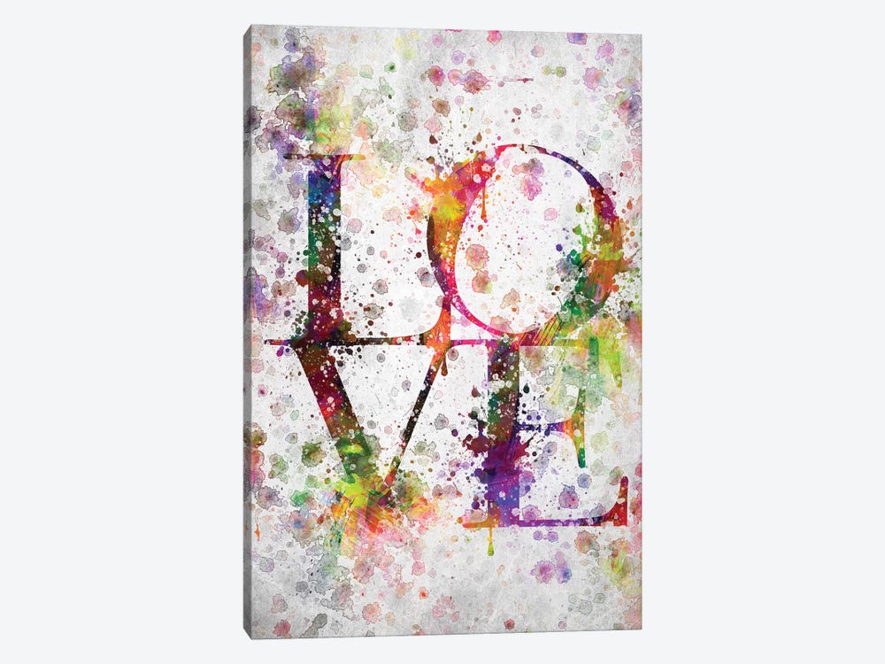 Love by Aged Pixel 1-piece Canvas Print