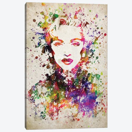 Madonna Canvas Print #ADP3037} by Aged Pixel Canvas Art Print