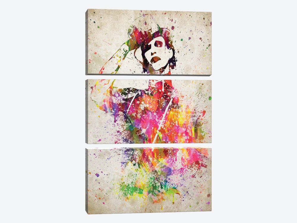 Marilyn Manson by Aged Pixel 3-piece Canvas Art Print