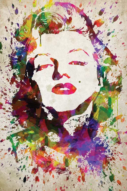 Marilyn Monroe Canvas Wall Art by Aged Pixel | iCanvas