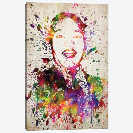 Martin Luther King Canvas Print #ADP3045} by Aged Pixel Canvas Artwork