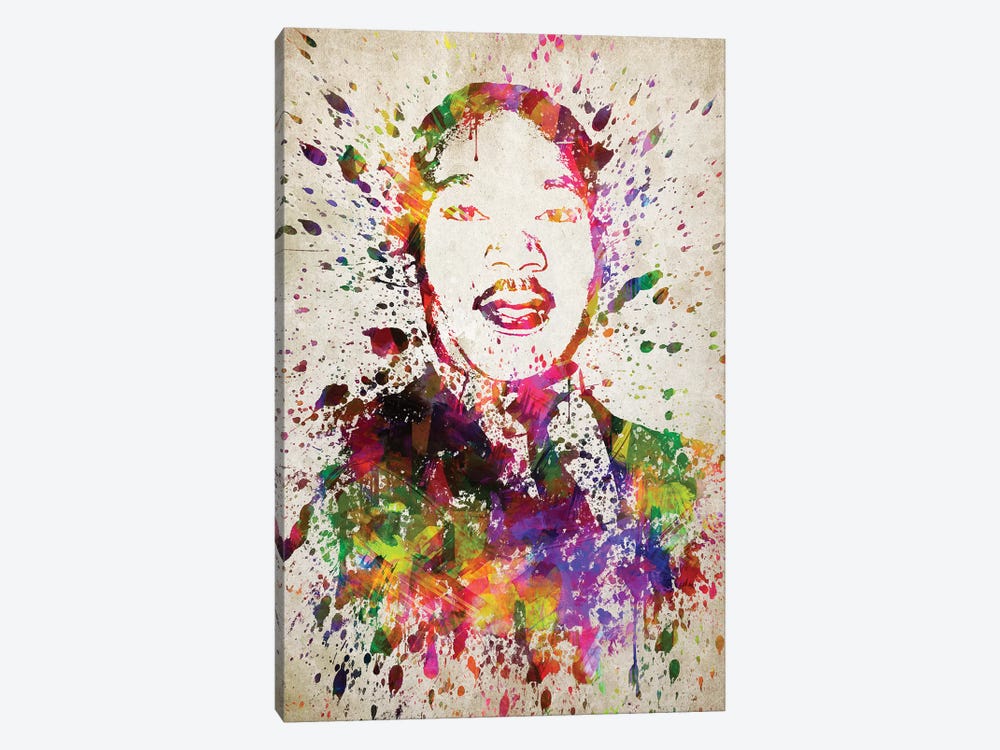 Martin Luther King by Aged Pixel 1-piece Canvas Print