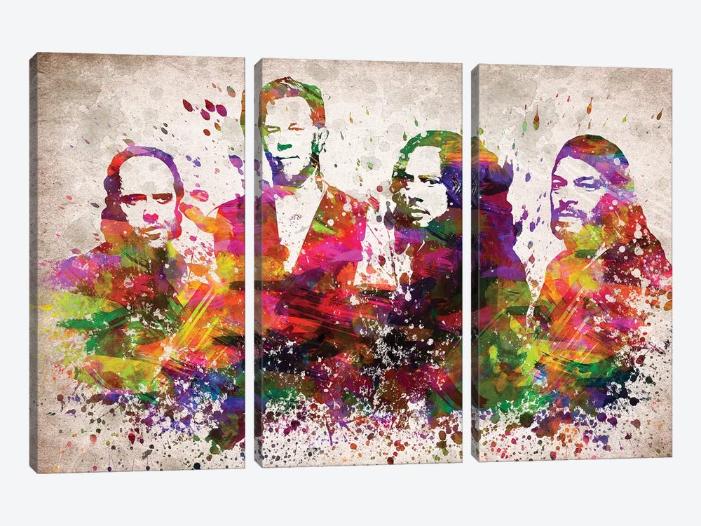 Metallica by Aged Pixel 3-piece Canvas Art