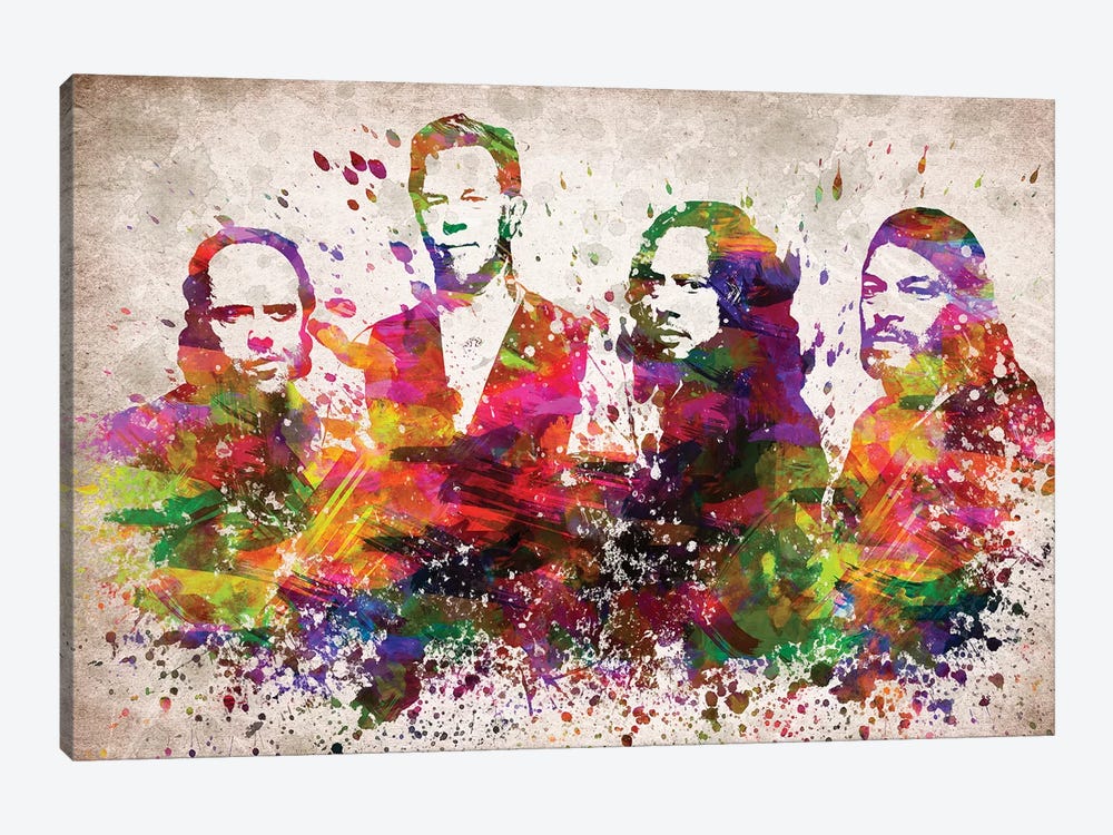 Metallica by Aged Pixel 1-piece Canvas Wall Art