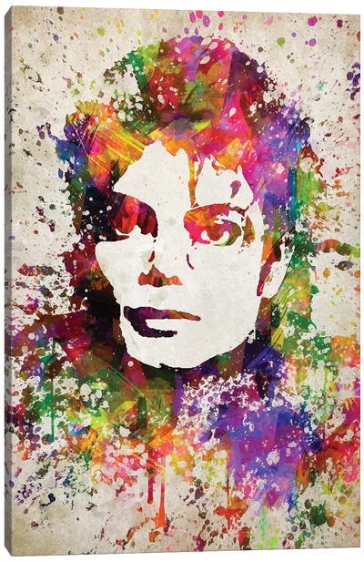 Michael Jackson Canvas Art Print - Eighties Nostalgia Art