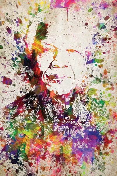 African American Art: Nelson Mandela by Aged Pixel