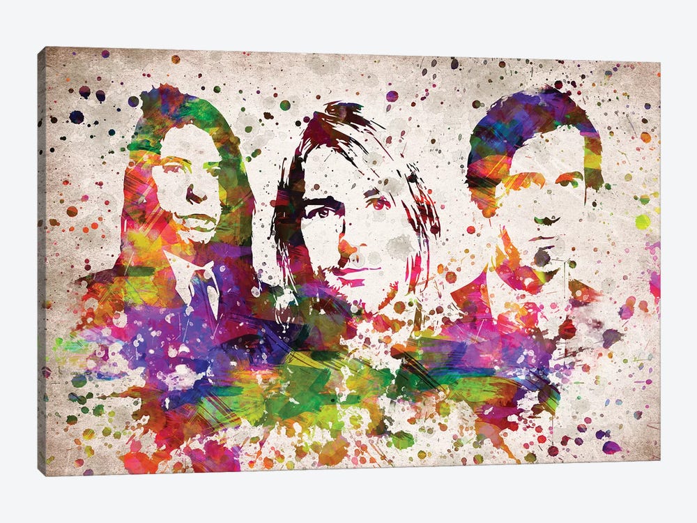 Nirvana by Aged Pixel 1-piece Canvas Art