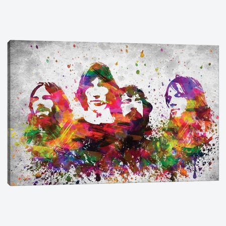 Pink Floyd Canvas Print #ADP3069} by Aged Pixel Canvas Print
