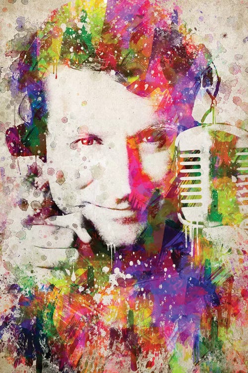 Robin Williams by Aged Pixel wall art