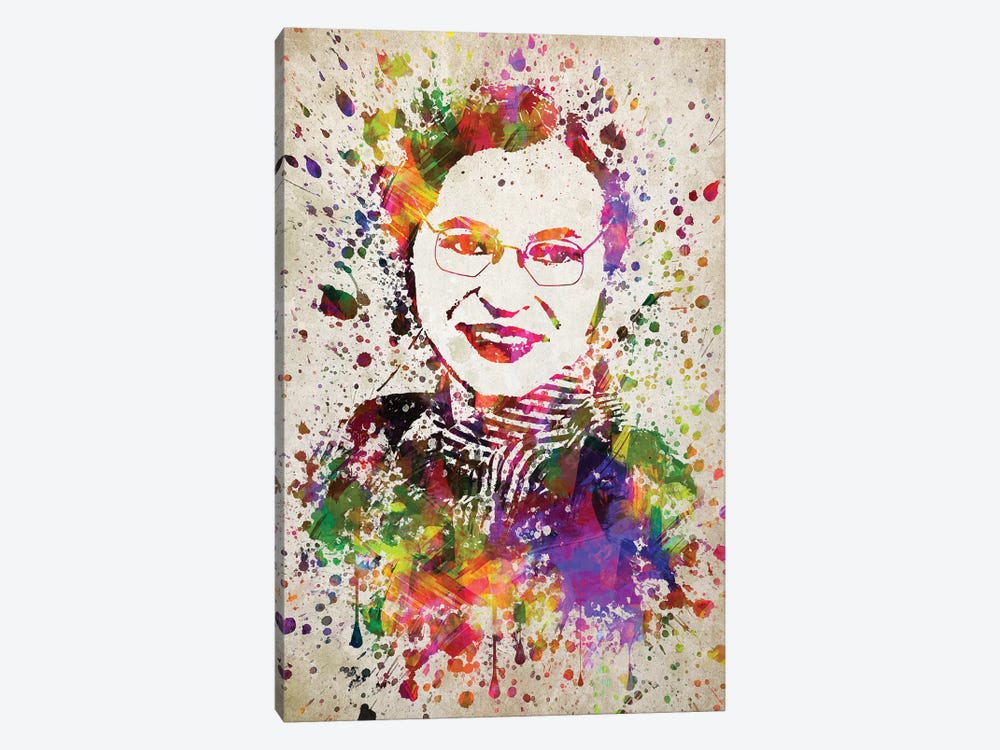 Rosa Parks by Aged Pixel 1-piece Canvas Print