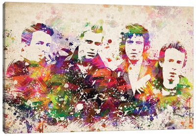 The Clash Canvas Art Print - The Clash