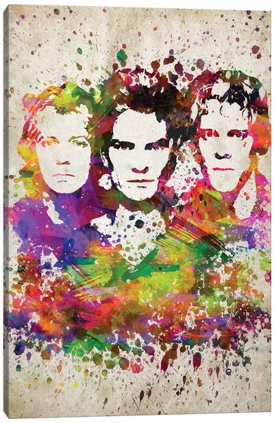 The Police Canvas Art Print - The Police