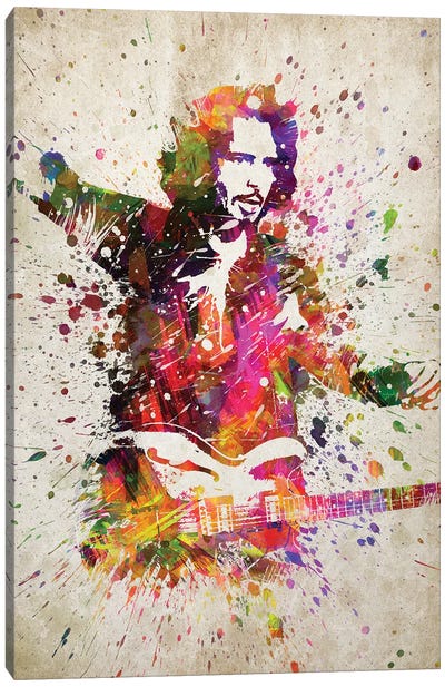 Chris Cornell II Canvas Art Print - Chris Cornell