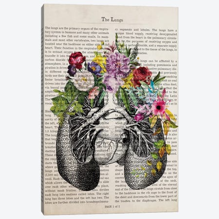 The Lungs Canvas Print #ADP3217} by Aged Pixel Canvas Print