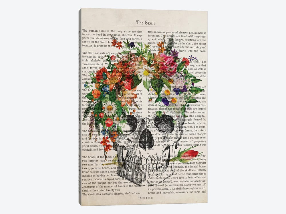 The Skull by Aged Pixel 1-piece Art Print