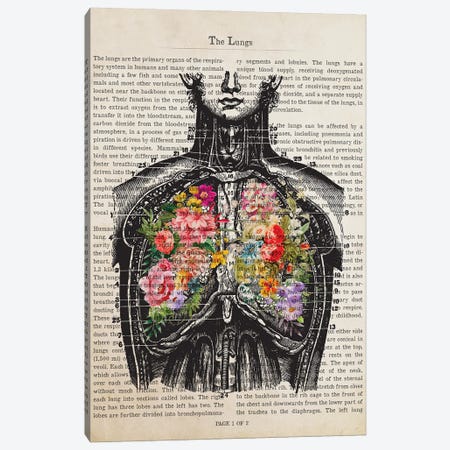 The Lungs Canvas Print #ADP3274} by Aged Pixel Canvas Art Print