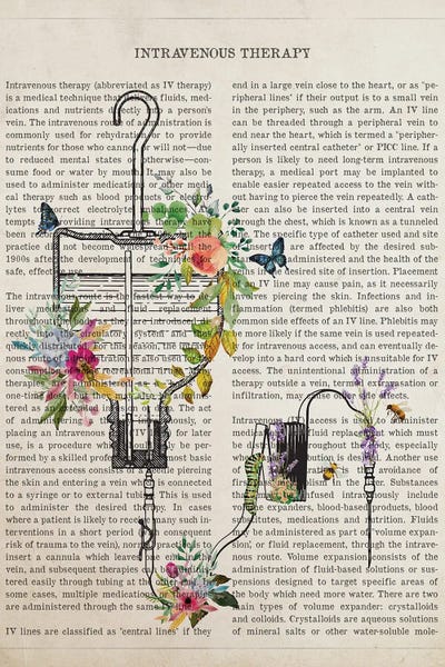 Antiques & Collectibles: IV Bag Flower by Aged Pixel