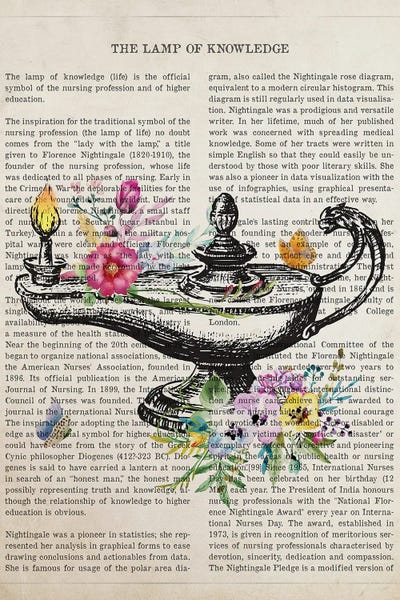 Lamp Of Knowledge Flower