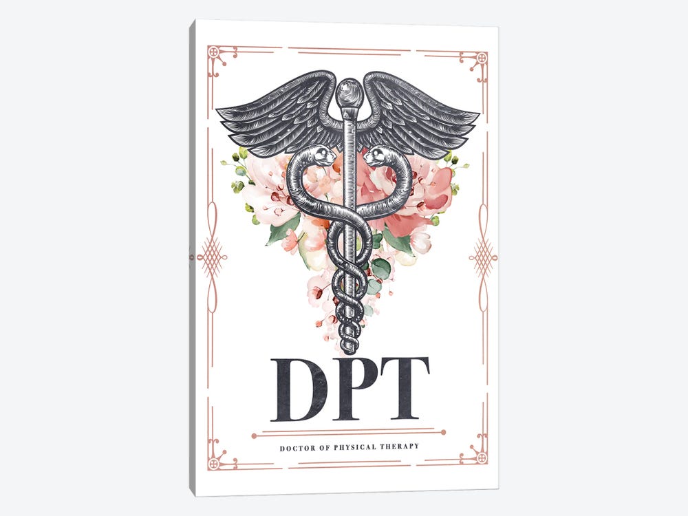 DPT With Flowers by Aged Pixel 1-piece Art Print