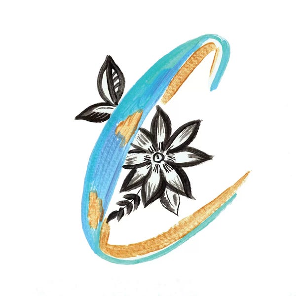 Ani Del Sol: Monogram C (II) by Ani Del Sol