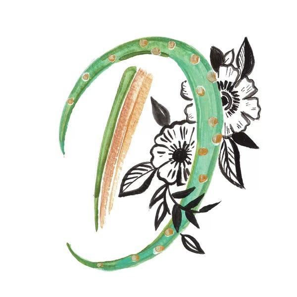 Ani Del Sol: Monogram D by Ani Del Sol