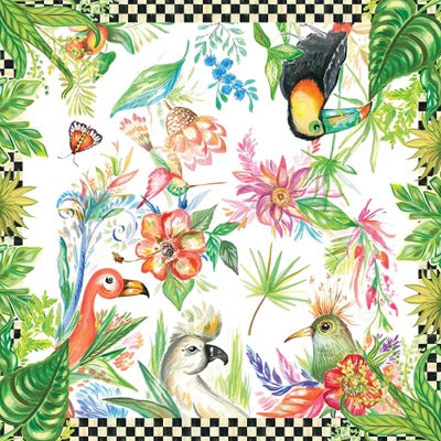 Tropical Birds by Ani Del Sol canvas print