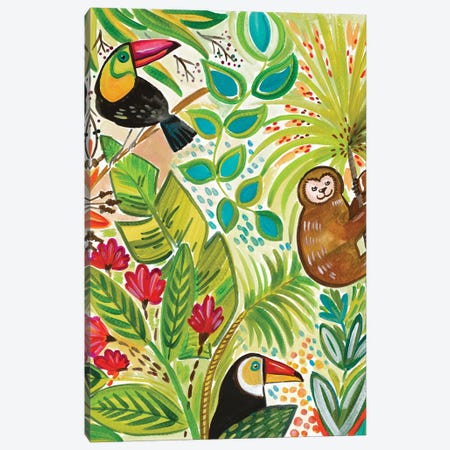 Into the Tropics I Canvas Print #ADS6} by Ani Del Sol Canvas Print