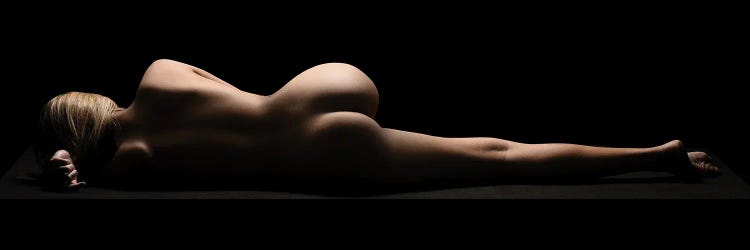 Naked Woman Laying With Perfect Body