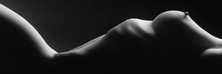 Nude Breast And Waist In A Bodyscape by Alessandro Della Torre wall art